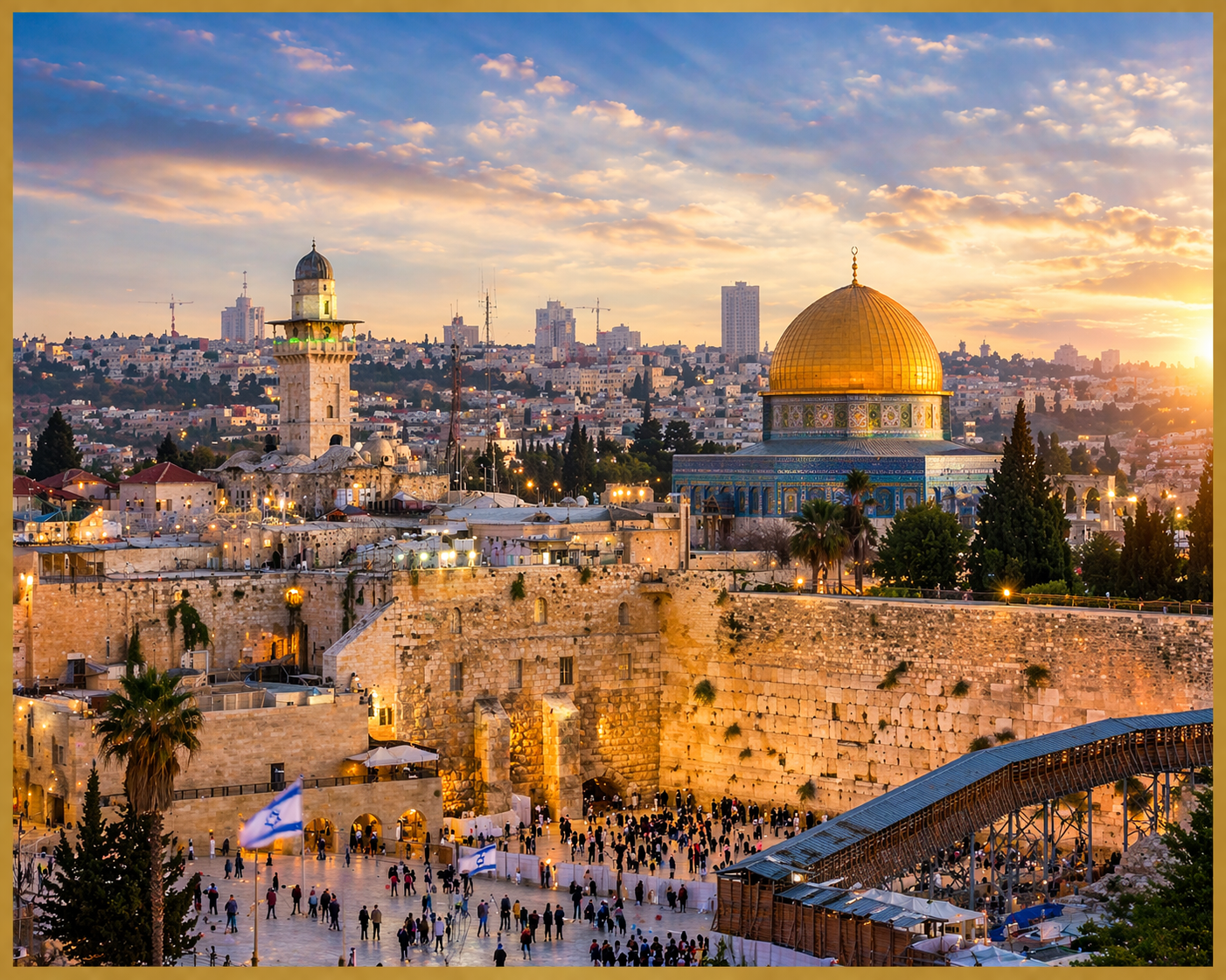 Israel cityscape representing one of the Herbert Bearman Foundation's focus regions